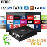 Mecool KI Pro DVB-C DVB T2+S2 Android 7.1 TV Box Amlogic S905D Quad-core BT4.0 2GB/16GB Smart Media