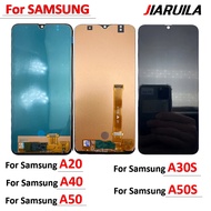 100% Tested LCD Display Screen Replace For Samsung Galaxy A50 A20 A30 A30S A40 A50S LCD Display Touch Screen Digitizer No Frame