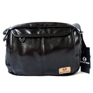 PORTER New Mens Casual Bag Shiny Patent Leather Yoshida Bag Mens Shoulder Messenger Bag 3089