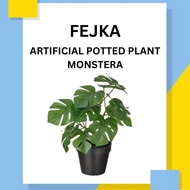 FEJKA Artificial Potted Plant Monstera ( 12 cm )