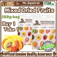 Mixed Dried Fruits 5 types dried fruits mixed fruits dried mango strawberry organic