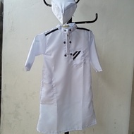 BOYS' ROBES, CHILDREN'S GAMIS, PECI PACKAGE 1 2 3 4 5 6 7 8 9-15 years - White, 1 year Latest Z2T8