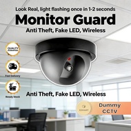 Monitor Hk Vision Guard Fake Dummy Simulation CCTV Anti Theft LED Wireless CCTV Palsu Camera