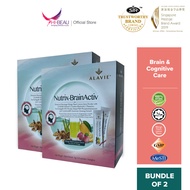 ALAVIE Nutrix-BrainActiv 15s *Brain Boost Nootropic Focus Memory Cereboost American Ginseng Algae DH