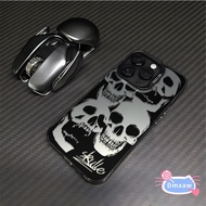Cool Gothic Skull Casing For OPPO A98 A97 A96 A76 A94 A93 A92 A80 A79 A78 A77 A77s A74 A72 A95 A60 A