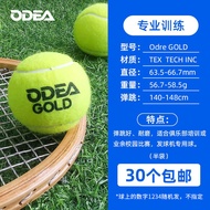 Odea Gold Tennis Ball DD1 DD2 DD3 DD8 ถุงเต็ม ยางยืดทนทาน สำหรับการฝึกซ้อมและแข่งขัน 20 ลูกขึ้นไป