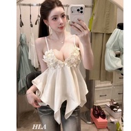 QCL1 9277 Super hot, super beautiful 2s silk shirt with bow on chest (Freesize)