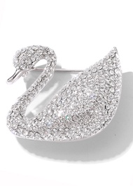 Cài áo thời trang thiên nga đính đá cao cấp (GC41)