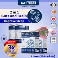 EZNitez+ Probiotic Promotes Sleep Quality, Mind Relaxation & Improve Guts Health - 4 boxes [improved