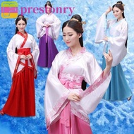PRESTONRY Chinese Hanfu Skirt, Chinese Cloth Oriental Fairy Princess Chinese Ancient Dress, Retro Ou