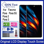 Tecno Pova Pova 2 Pova 3 Pova 5G LCD Original Touch Screen Assembly Replacement