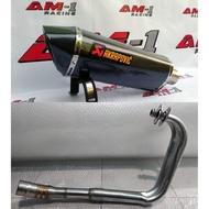 Racing Exhaust Underbelly Akrapovic Kite/Evo Carbon Yamaha R25 R 25 Mt25 Mt 25