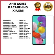 Tempered Glass Kaca Bening Redmi Note 9-Note 9 5G-Note 9 Pro-Note 9
