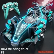 F1 Xe Đua Công Thức Đóng Thế Trôi RC Đồ Chơi Dành Cho Trẻ Em Cảm Biến Cử Chỉ 4 Bánh Có Đèn Chiếu Sán