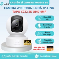 TP-Link Tapo C222 4MP Indoor Wifi Camera, Sharp Image, 360 Degree Rotation, 2-Way Talk,