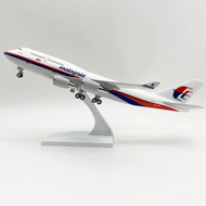 Koleksi Kapal Terbang Diecast 30CM 1:240 Airbus A380 Boeing B747 B737 Series Airlines Resin Aircraft