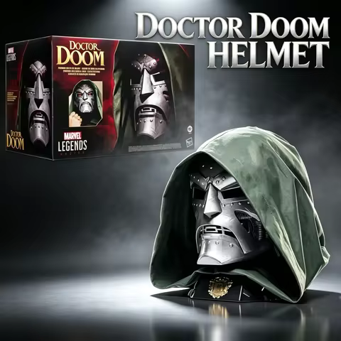 Original Hasbro Marvel Legends Series The Avengers Doom Day Doctor Doom Premium Helmet Action Figure