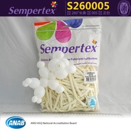 (50pcs) 260 Single Color Balloon Premium Quality Sempertex Latex Modelling Twisting Belon Panjang Ba