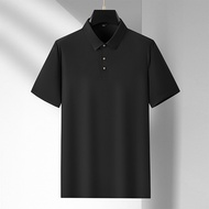 Men Polo Shirt Short Sleeve Summer Cool Thin Oversized 5XL 6XL 7XL 8XL Plus Size T Shirt 2024 Breath