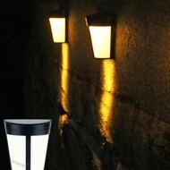 IRUZ2KSHOP 6LED Solar-Powered Energy Saving Waterproof Lamps Wall Lights for Yard Garden