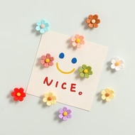 10pcs Small Flower Fridge Decorative Magnets Korean Style Flower Fridge Decoration Magnets Refrigera