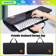 Portable 87/98/104/108 Key Keyboard Storage Bag Keyboard Felt Pack Mechanical Keyboard Carrying Case