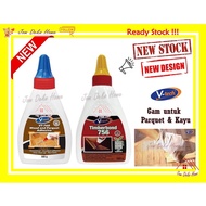 Wood and Parquet Adhesive 500g Glue Parquet VT 760 Gam Putih utk Kayu & Parquet VT 756 Gam Cepat Ker