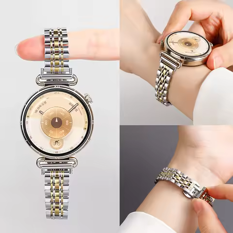 Stainless Steel Bracelet for Huawei Watch GT 4/GT5/GT6 41mm Strap 18mm Watch Straps for Huawei GT5/4