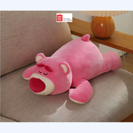 Gấu Bông Miniso Disney Lotso Lying Hồng nằm ngủ Đồ chơi Thú Nhồi Bông Mềm Mại Đáng Yêu