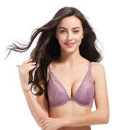 Daizhu Brand Series Lace Deep V Small Chest Gather Comfortable Adjustable Bra E001635