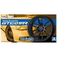 Car Model 1/24 Aoshima 19 inch Wheel - Enkei GTC01RR Plamo Modelkit Sport Rims