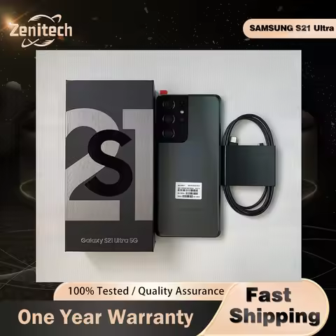 Samsung Galaxy S21 Ultra G998U S21U 5G 6.8 inches 12GB+128GB108MP NFC Snapdragon 888 Octa-core Origi