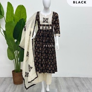 AJRAK PRINT COTTON FULL SUITS M TO 2XL