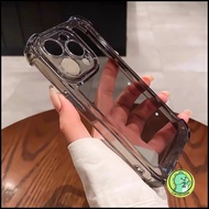 Black AirBag Casing For OPPO A5i A3 Pro NFC A3X A60 A40 A40M A98 A97 A96 A80 A79 A78 A76 A36 A57 202