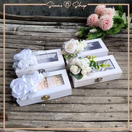 Gift money Box, money Box, wedding dowry money Box, white series