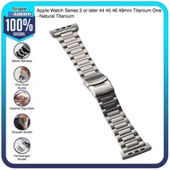 Ringke for Apple Watch Series 3 or later 44 / 45 / 46 / 49mm Titanium One natural Titanium Bracelet 