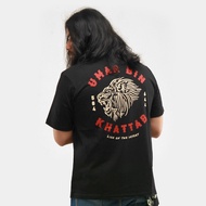 Alknown Umar Bin Khattab New Dakwah T-shirt 100% Cotton Unisex Fashion Cool Casual Street