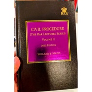RIANO-CIVIL PROCEDURE VOL.2 2022