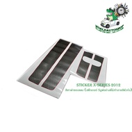 sticker x-series 2012 สติ๊กเกอร์ เอ็กซ์ซี่รี่ย์ 2012 2013 (ก่อนตัว 2014 Day Light) สติ๊เกอร์ สีเทาดำ