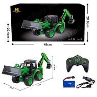 HUINA 1579 114 9-Channel Dual-Directional Excavator Remote Control Backhoe