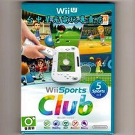 缺貨【Wii U原版片】☆ WiiU Wii Sports Club 運動俱樂部 ☆純日版全新品【台中星光電玩】