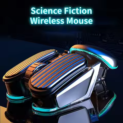 2023 New 5 DPI Wireless Bluetooth Mouse Rechargeable Mechanical Game E-sports Laptop Computer Office