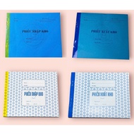 1 book of Warehouse Receipt or Warehouse Delivery Note (2 copies) - A5 size