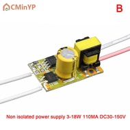 CMinYP LED DRIVER 3-9W 3-18W 120mA และ110mA แหล่งจ่ายไฟหม้อแปลง