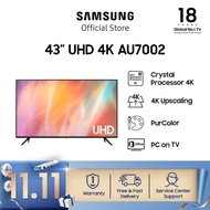 Samsung AU7002 43 inch, Smart TV, Ultra HD 4K with PurColor, Browser/Netflix/YouTube, Dolby Digital 