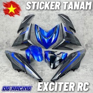 EXCITER RC Y15ZR V1 V2 COVER SET/ EXCITER RC Y15 MERAH BIRU PURPLE/ RC BLUE RED Y15/ EXCITER RC Y15Z