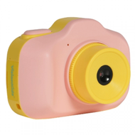 VisionKids - HappiCAMU V ハピカム 入門級 兒童相機 粉紅色 | 4000萬像素、拍攝影片、可愛濾鏡