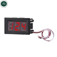 YGS 0.56 inch 3 Wire LED Digital DC Voltmeter DC0V-30V Reverse Connection Protection