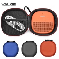 WALKIE New Bluethooth Speaker Cover Case For Bose SoundLink Micro Speaker-Fits For Plug&amp;Cables Pouch Box Storage Strap Zipper Bag