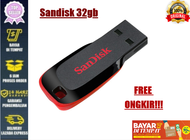 COD !!! SanDisk Cruzer Blade 32GB Flashdisk Flashdisk FD SanDisk Cruzer 32gb Original